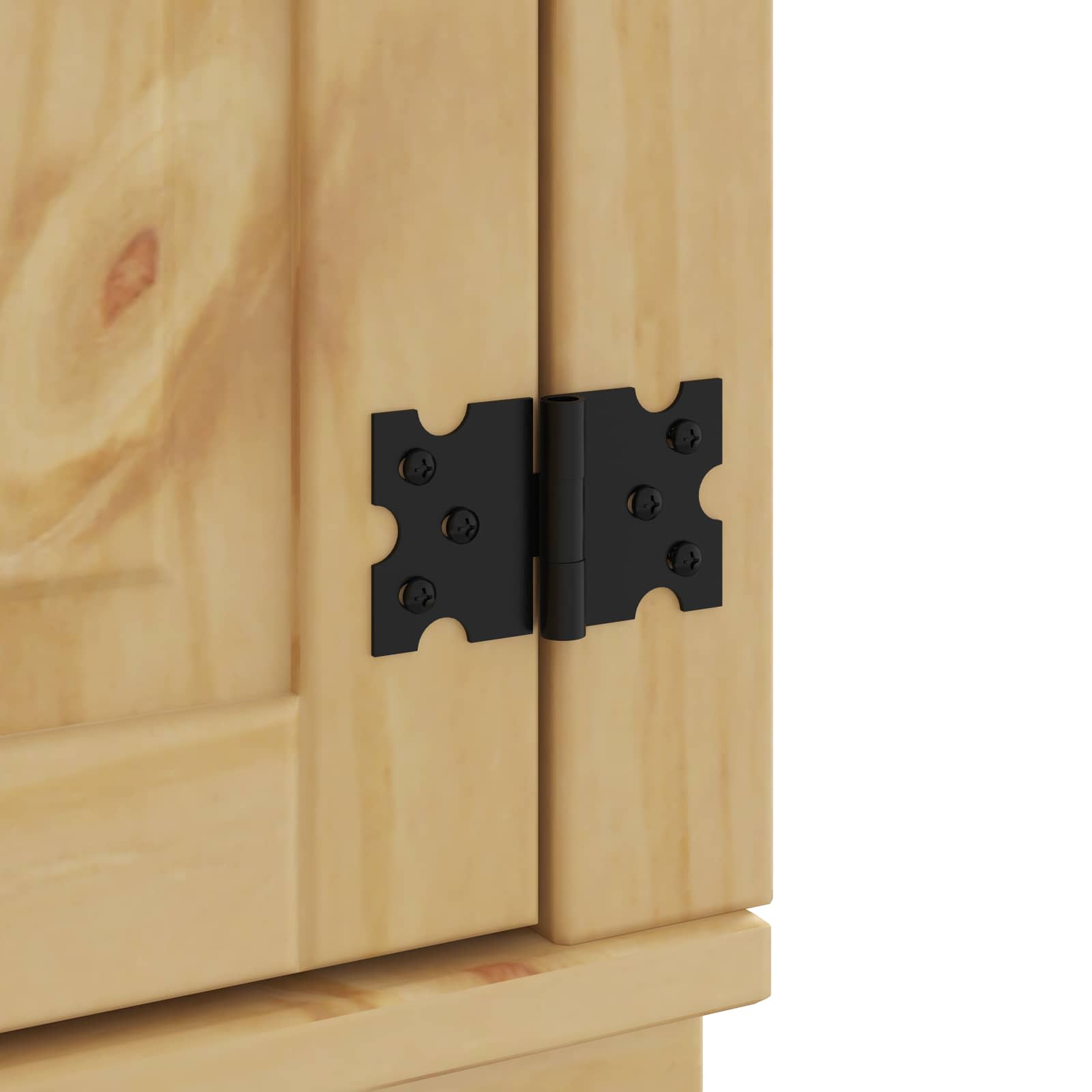 Armadietto con porta SKI 4 pcs Marrone Miele Pino massello | homemem39