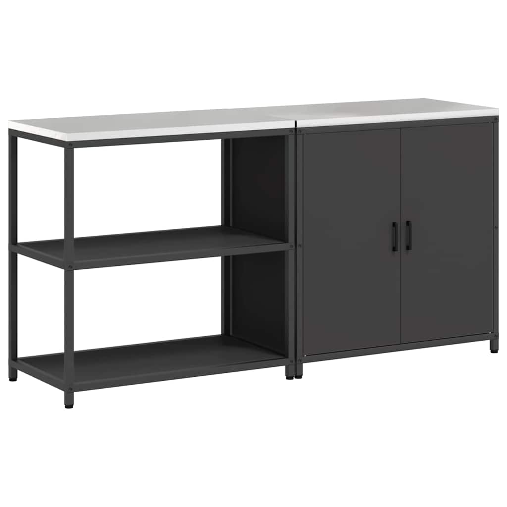 Set di Stoccaggio per Cucina HATTEM 2 pcs Nero