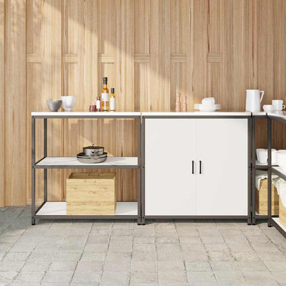 Set di Stoccaggio per Cucina HATTEM 2 pcs Bianco