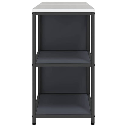 Set di Stoccaggio per Cucina con lo scaffale 2 pcs Antracite | homemem39