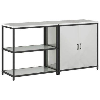 Set di Stoccaggio per Cucina HATTEM 2 pcs Argento