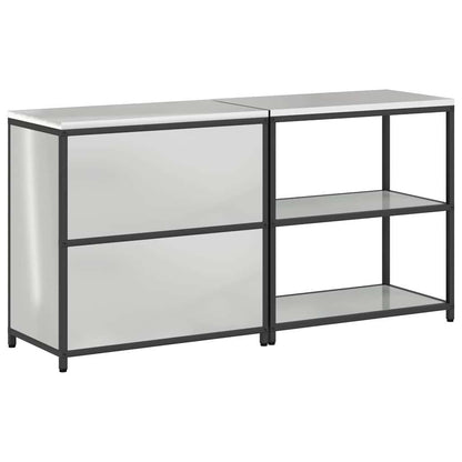 Set di Stoccaggio per Cucina HATTEM 2 pcs Argento