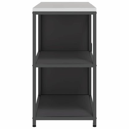 Set di Stoccaggio per Cucina con lo scaffale 2 pcs Nero