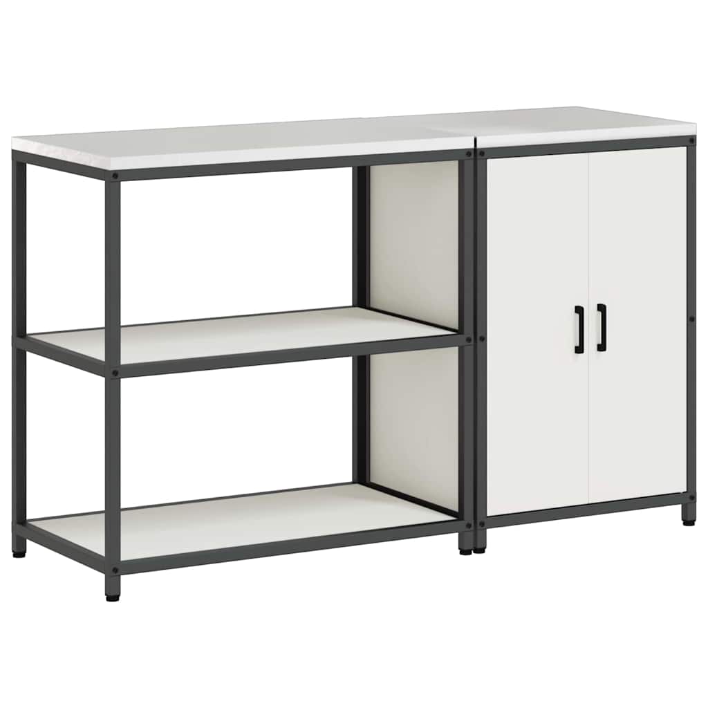 Set di Stoccaggio per Cucina HATTEM 2 pcs Bianco