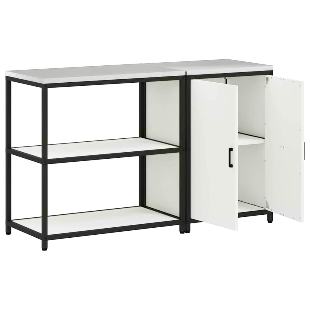 Set di Stoccaggio per Cucina HATTEM 2 pcs Bianco