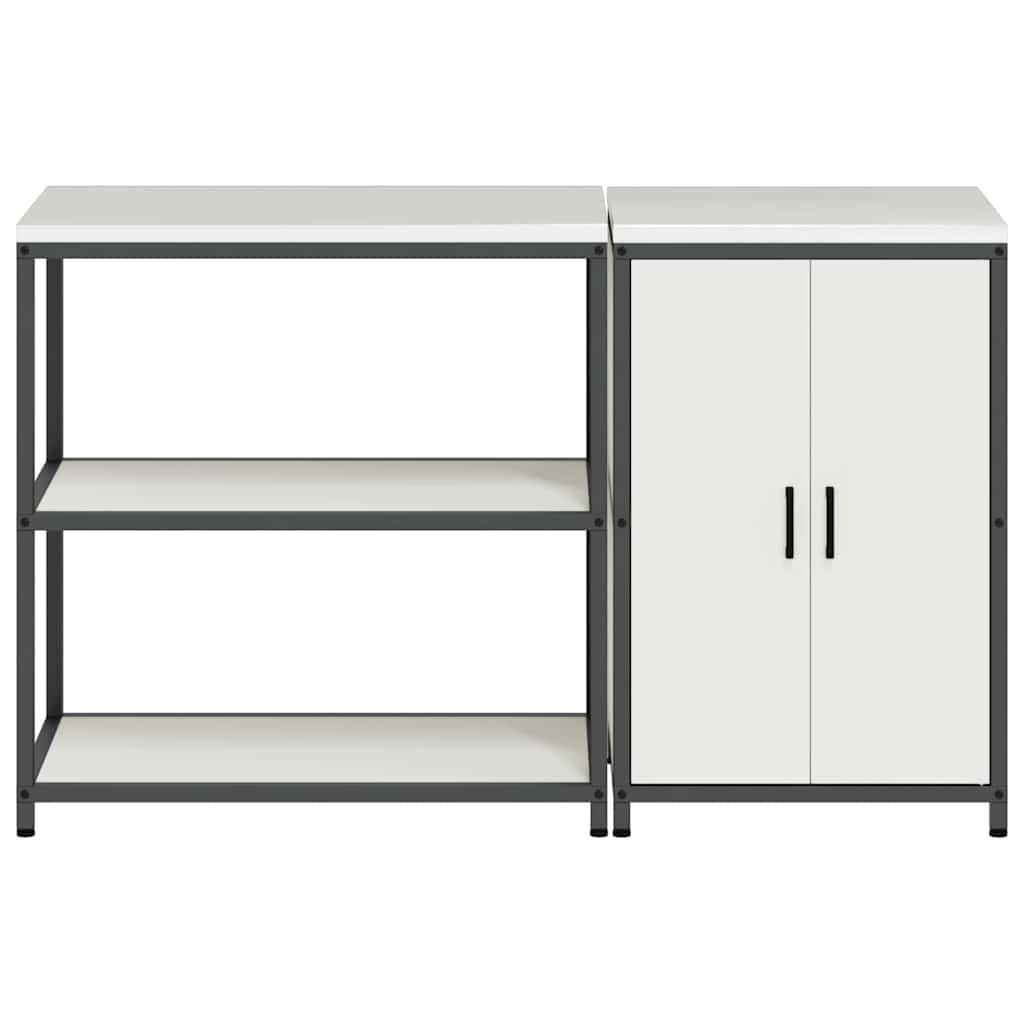 Set di Stoccaggio per Cucina HATTEM 2 pcs Bianco