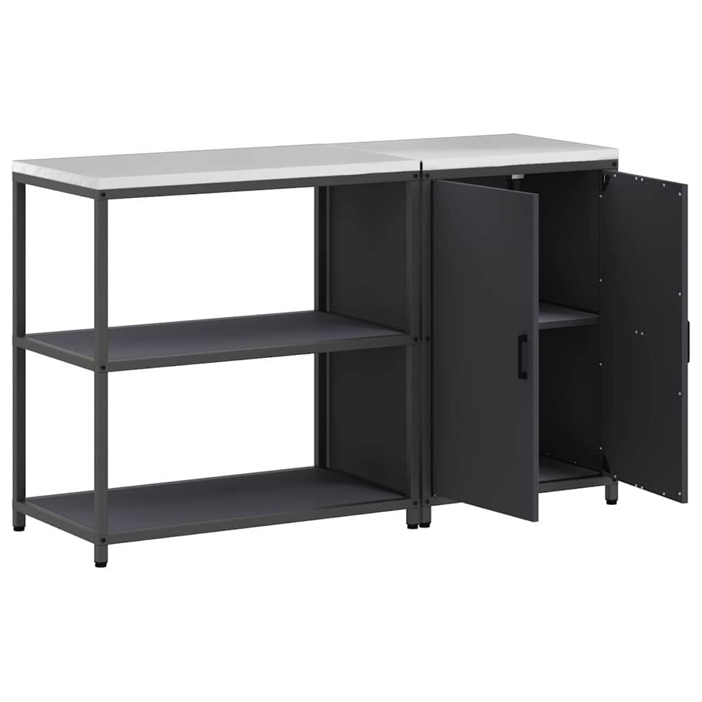 Set di Stoccaggio per Cucina HATTEM 2 pcs Antracite