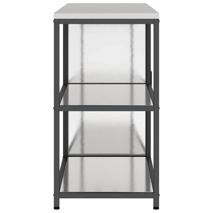 Set di Stoccaggio per Cucina 2 pcs Argento Acciaio inossidabile