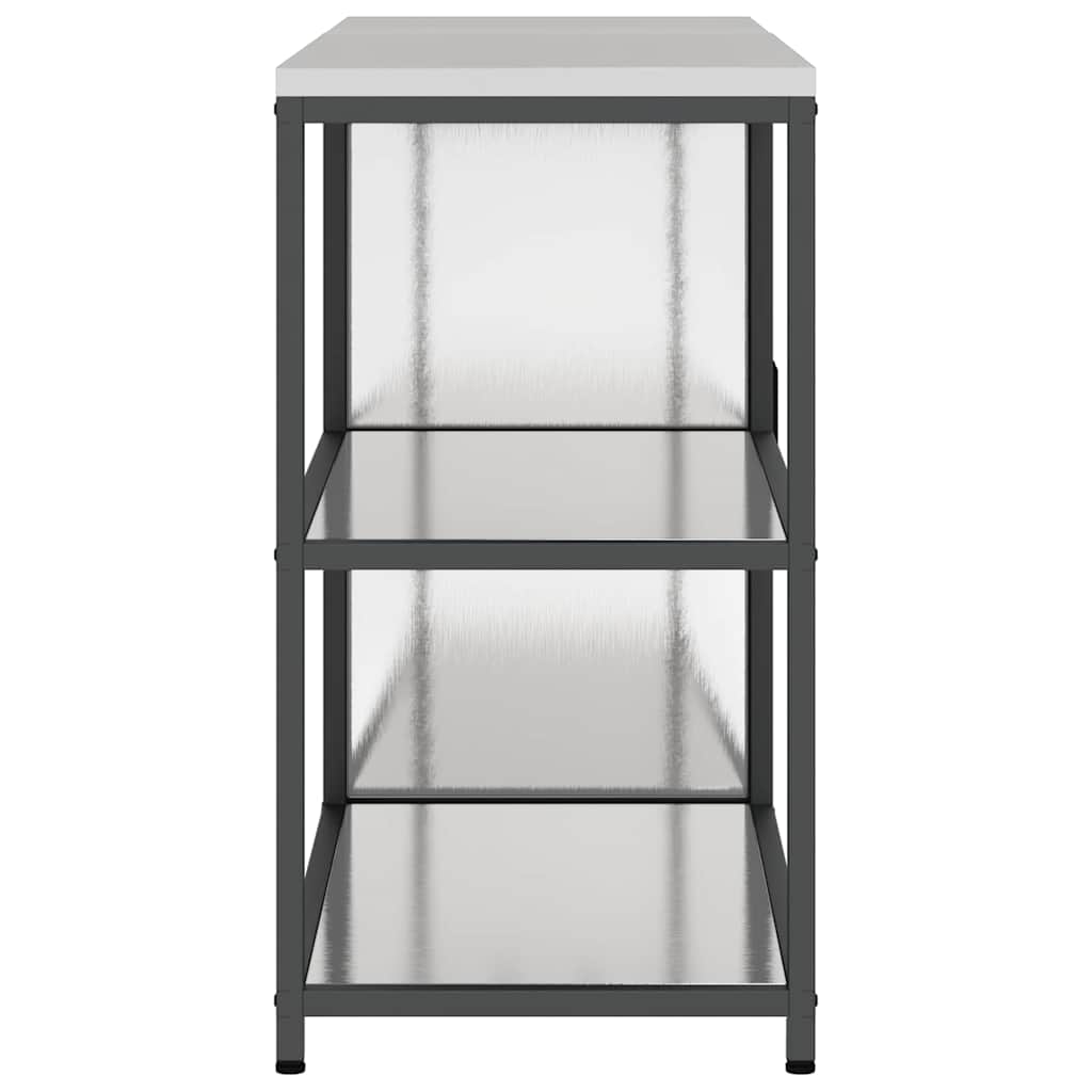 Set di Stoccaggio per Cucina HATTEM 2 pcs Argento Acciaio Inox