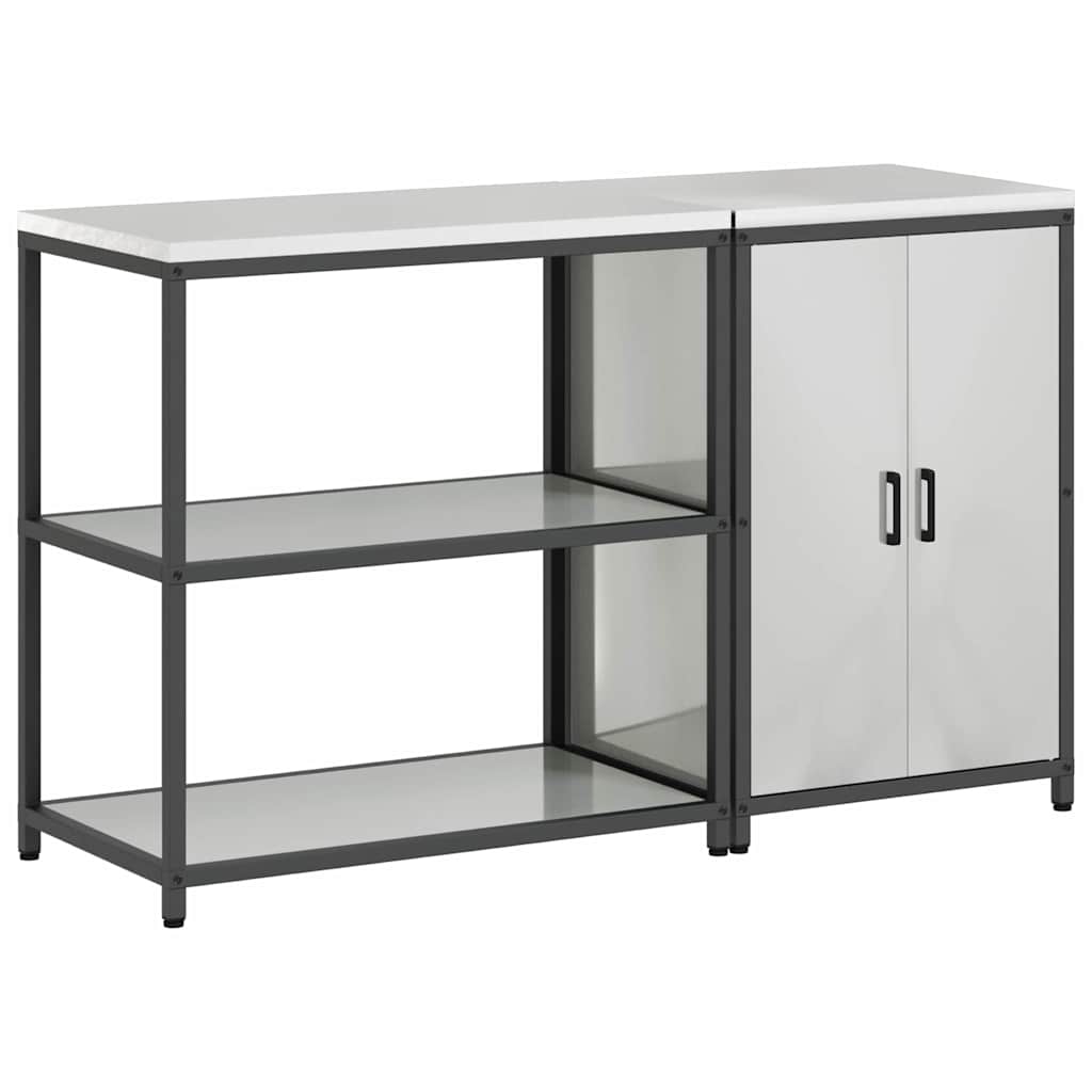 Set di Stoccaggio per Cucina HATTEM 2 pcs Argento
