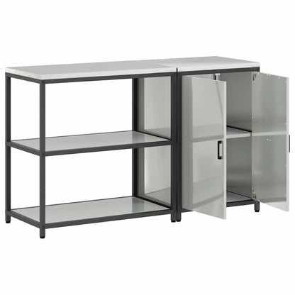Set di Stoccaggio per Cucina HATTEM 2 pcs Argento