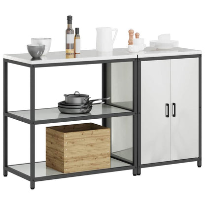Set di Stoccaggio per Cucina HATTEM 2 pcs Argento