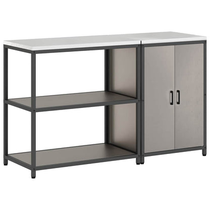 Set di Stoccaggio per Cucina HATTEM 2 pcs Ruggine Acciaio