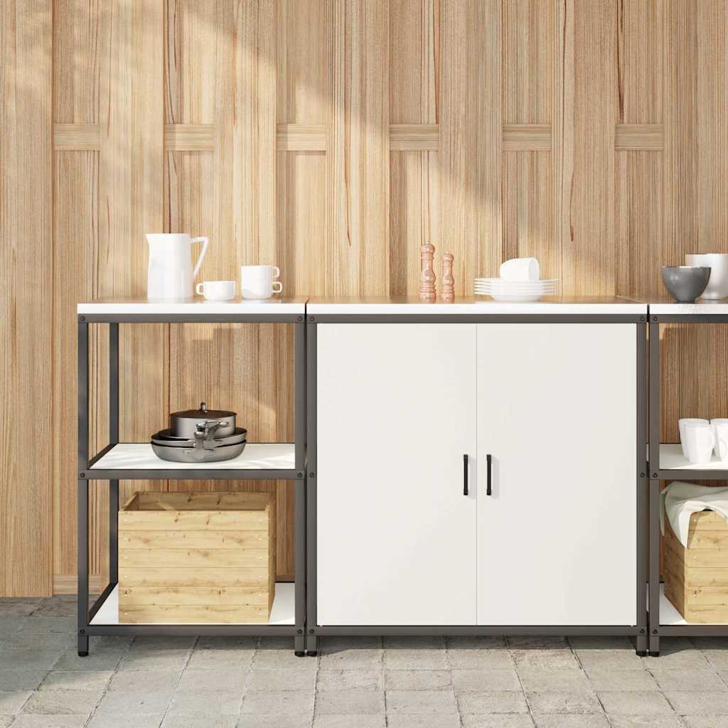 Set di Stoccaggio per Cucina HATTEM 2 pcs Bianco