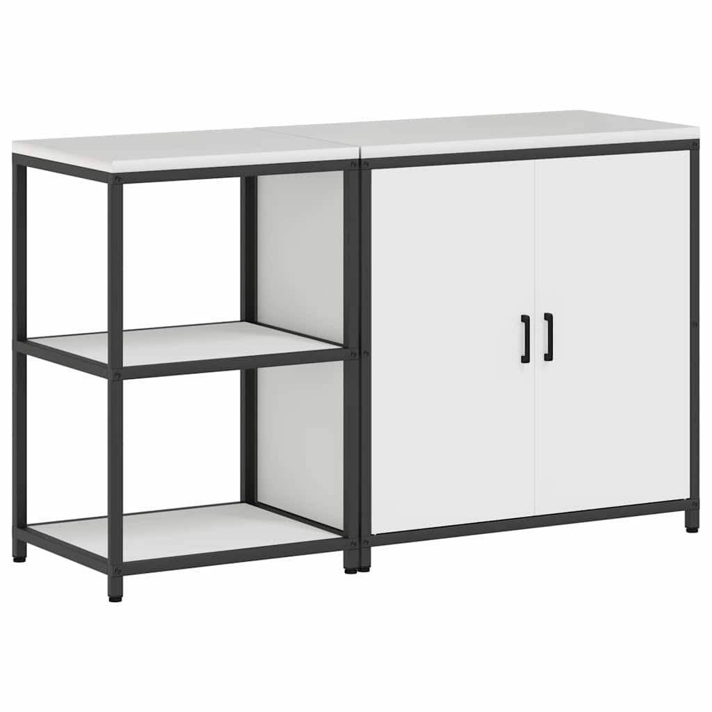 Set di Stoccaggio per Cucina HATTEM 2 pcs Bianco
