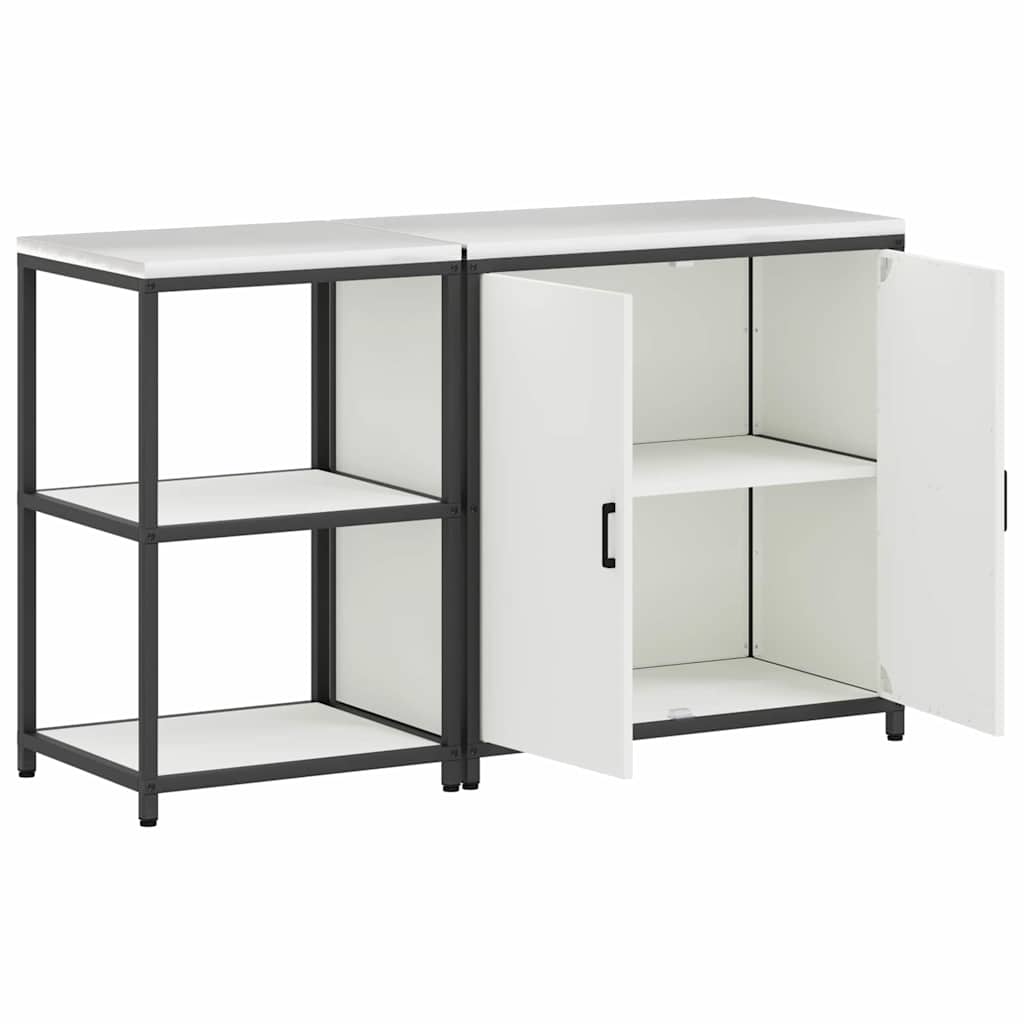 Set di Stoccaggio per Cucina HATTEM 2 pcs Bianco