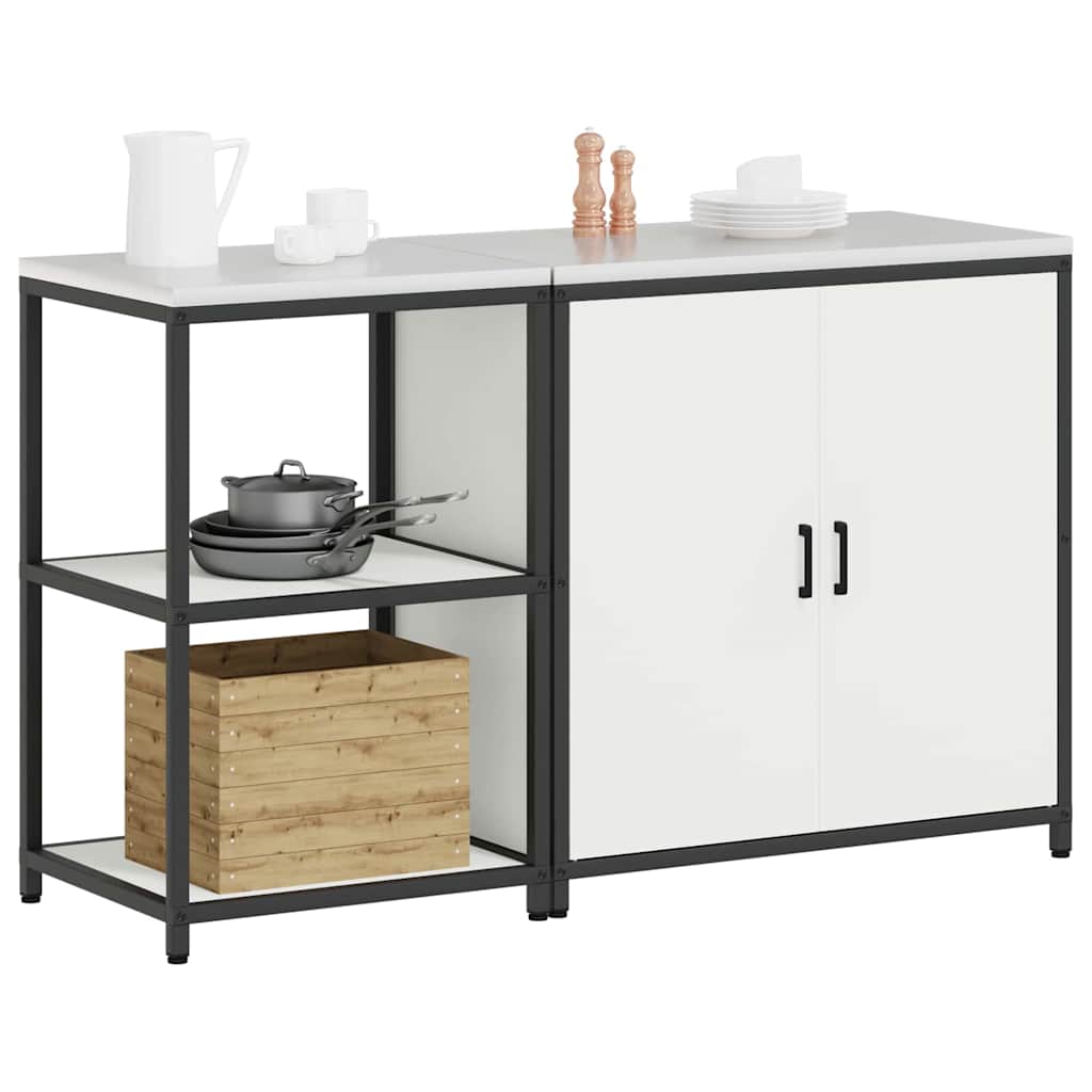 Set di Stoccaggio per Cucina HATTEM 2 pcs Bianco