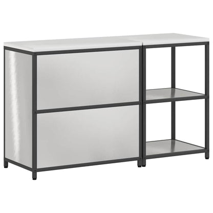 Set di Stoccaggio per Cucina HATTEM 2 pcs Argento Acciaio Inox
