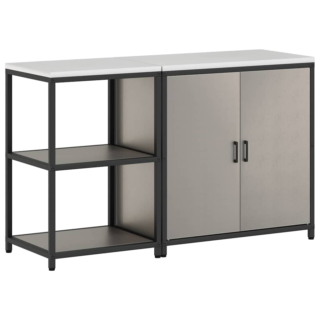 Set di Stoccaggio per Cucina HATTEM 2 pcs Ruggine Acciaio