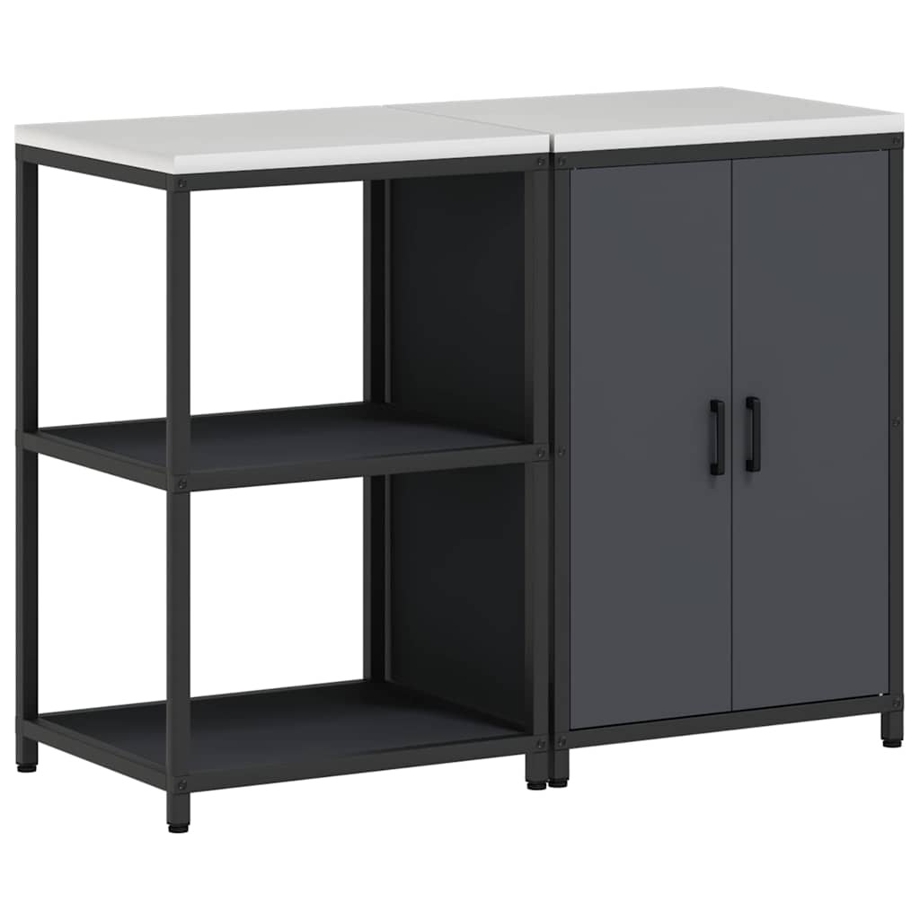 Set di Stoccaggio per Cucina HATTEM 2 pcs Antracite