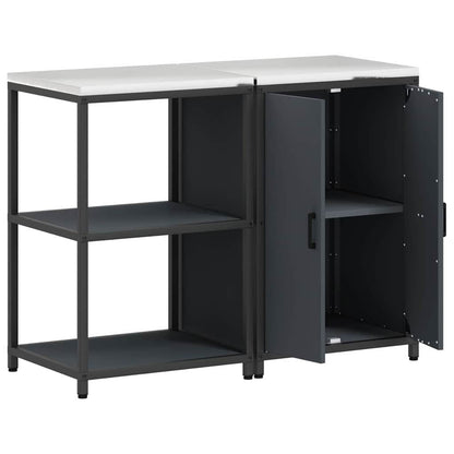 Set di Stoccaggio per Cucina HATTEM 2 pcs Antracite