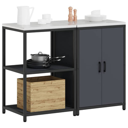 Set di Stoccaggio per Cucina HATTEM 2 pcs Antracite