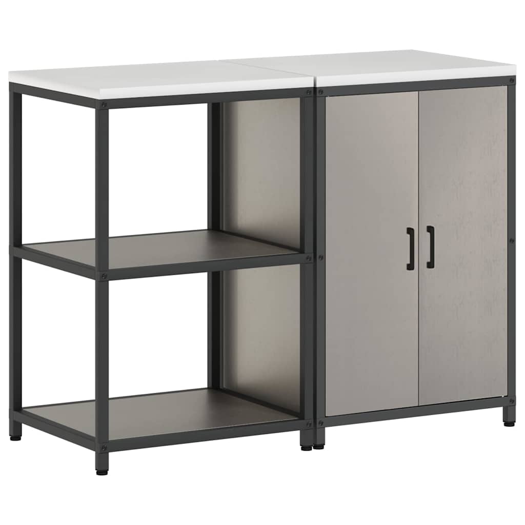 Set di Stoccaggio per Cucina HATTEM 2 pcs Ruggine Acciaio