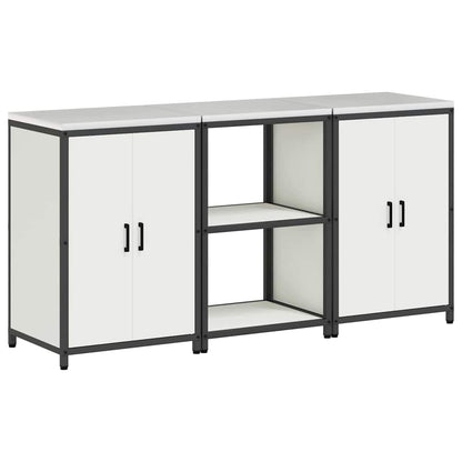 Set di Stoccaggio per Cucina HATTEM 3 pcs Bianco