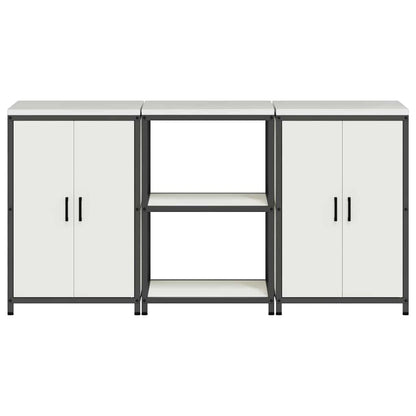 Set di Stoccaggio per Cucina HATTEM 3 pcs Bianco