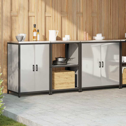 Set di Stoccaggio per Cucina Altro 3 pcs Argento Acciaio