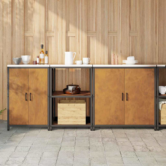 Set di Stoccaggio per Cucina Altro 3 pcs Ruggine Acciaio