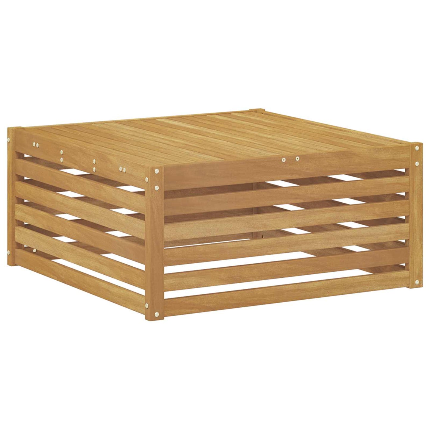 Set di divani da esterno 5 pz Bianco e Antracite