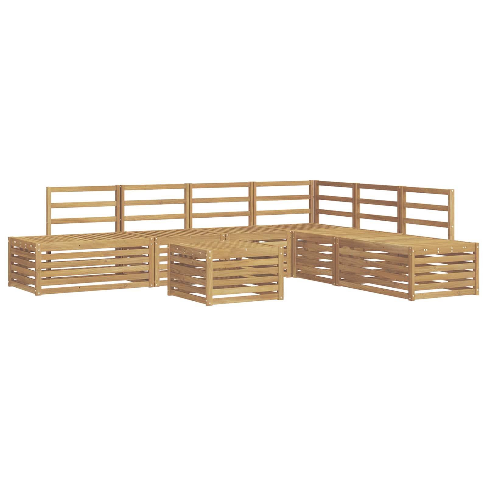 Set divani 6 Pezzo 59 x 59 x 37 cm | homemem39