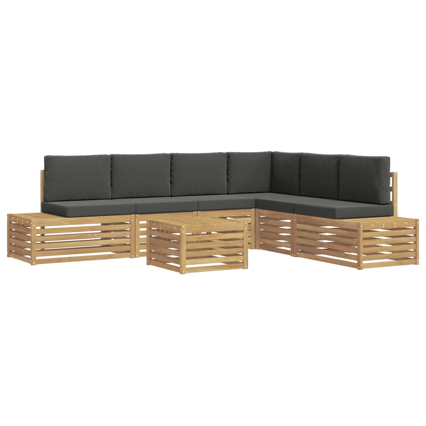 Set divani 6 Pezzo 59 x 59 x 37 cm | homemem39