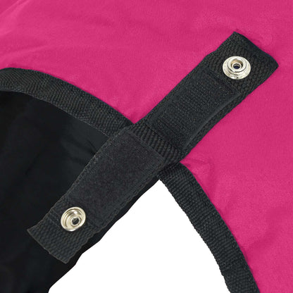 Coperta per Cavalli Rosa e Nero 145 cm Poliestere | homemem39
