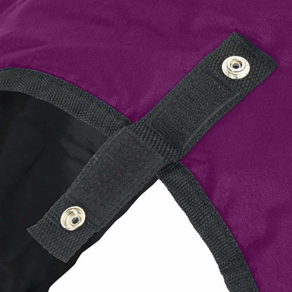 Coperta per Cavalli Verde Scuro e Nero 145 cm Poliestere | homemem39