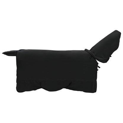 Coperta per Cavalli Nero 165 cm Poliestere