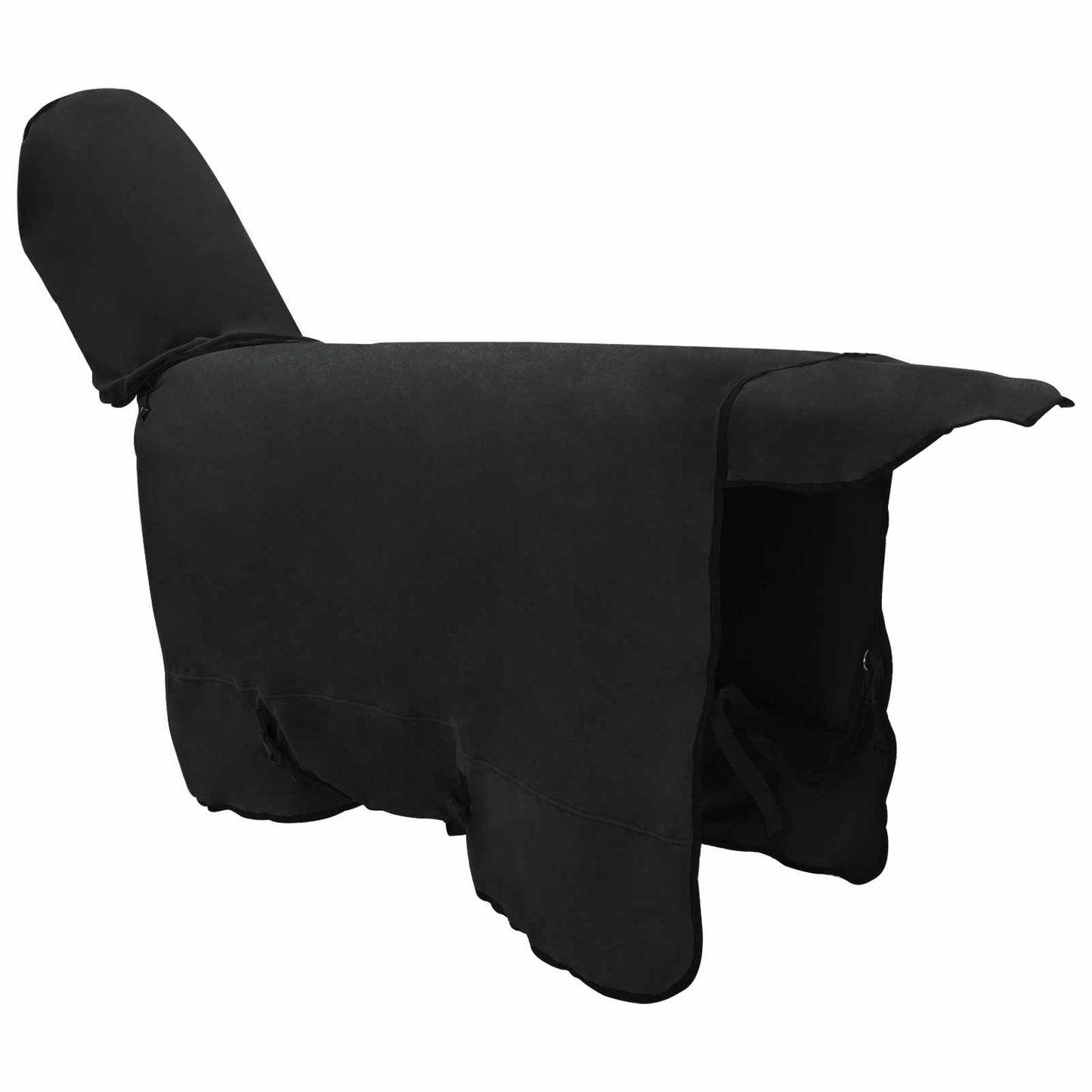 Coperta per Cavalli Nero 165 cm Poliestere