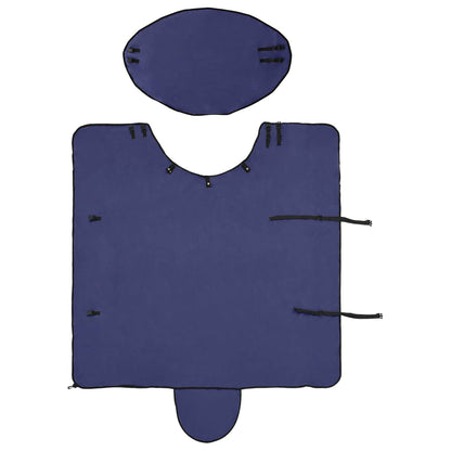 Coperta per Cavalli Blu navy 75 cm Poliestere