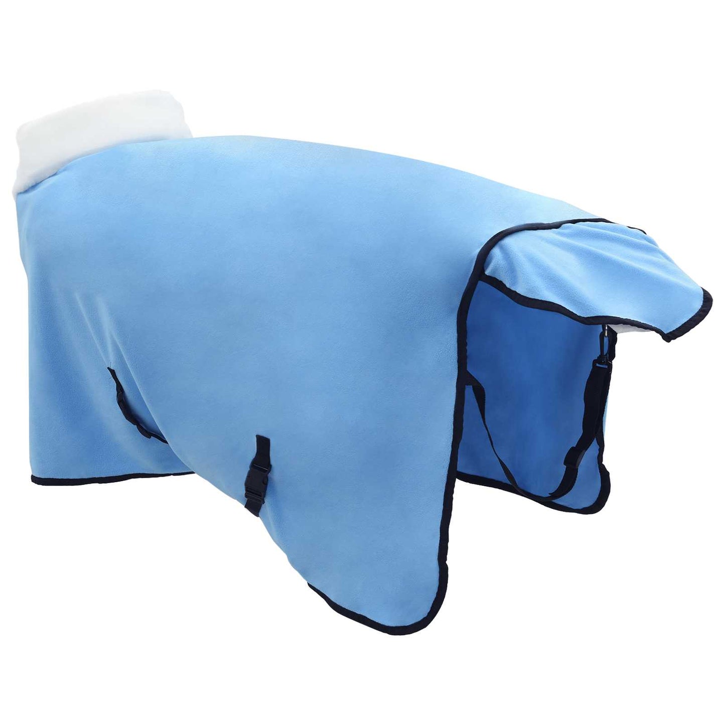Coperta per Cavalli Aqua Completo 115 cm Felpa in pile | homemem39