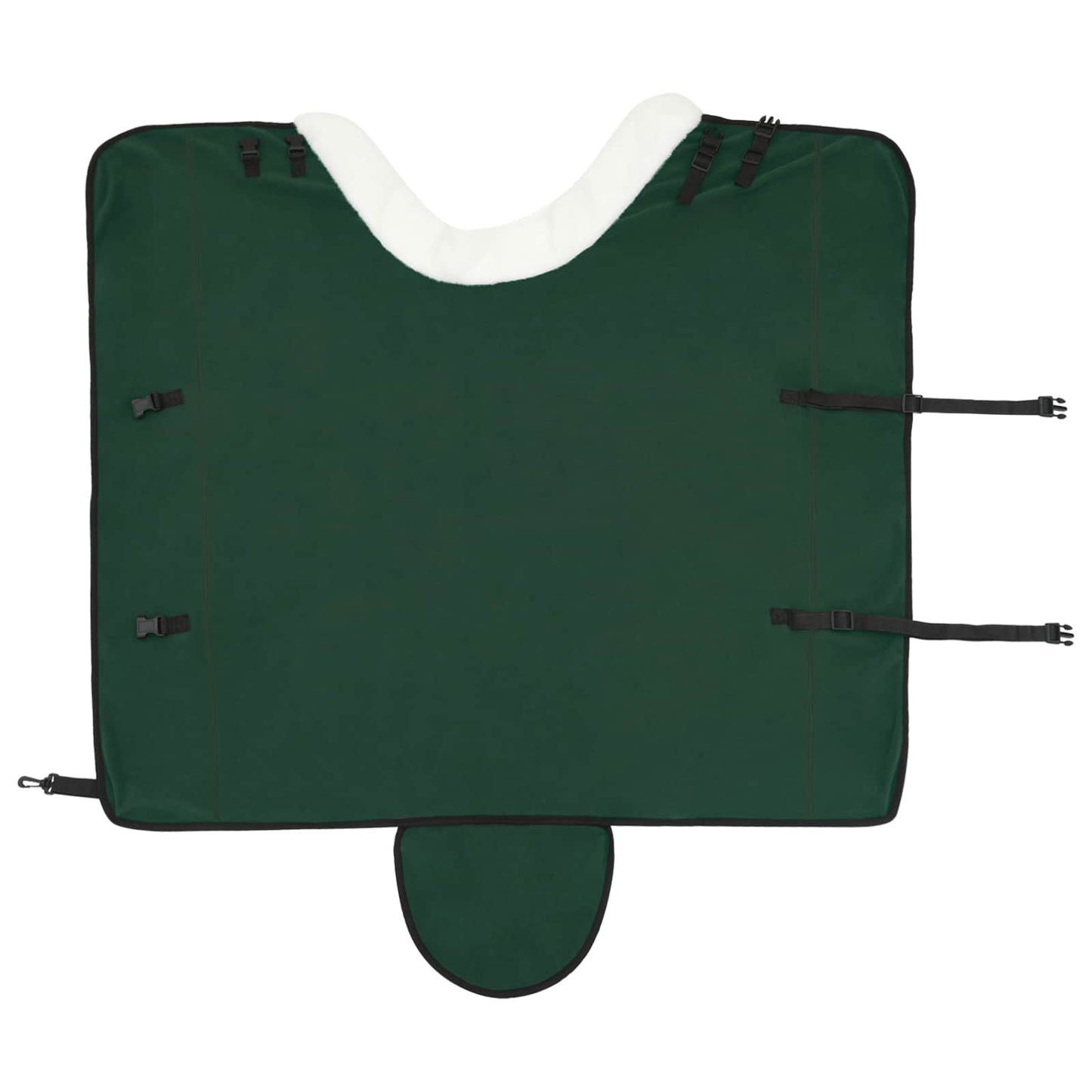 Coperta per Cavalli Verde scuro completo 125 cm Felpa in pile