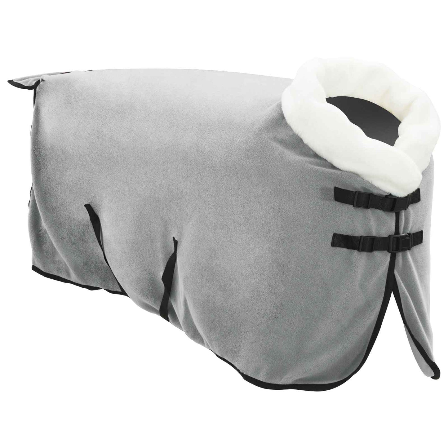 Coperta per Cavalli Grigio Chiaro Completo 75 cm Felpa in pile | homemem39