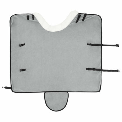 Coperta per Cavalli Grigio Chiaro Completo 75 cm Felpa in pile | homemem39