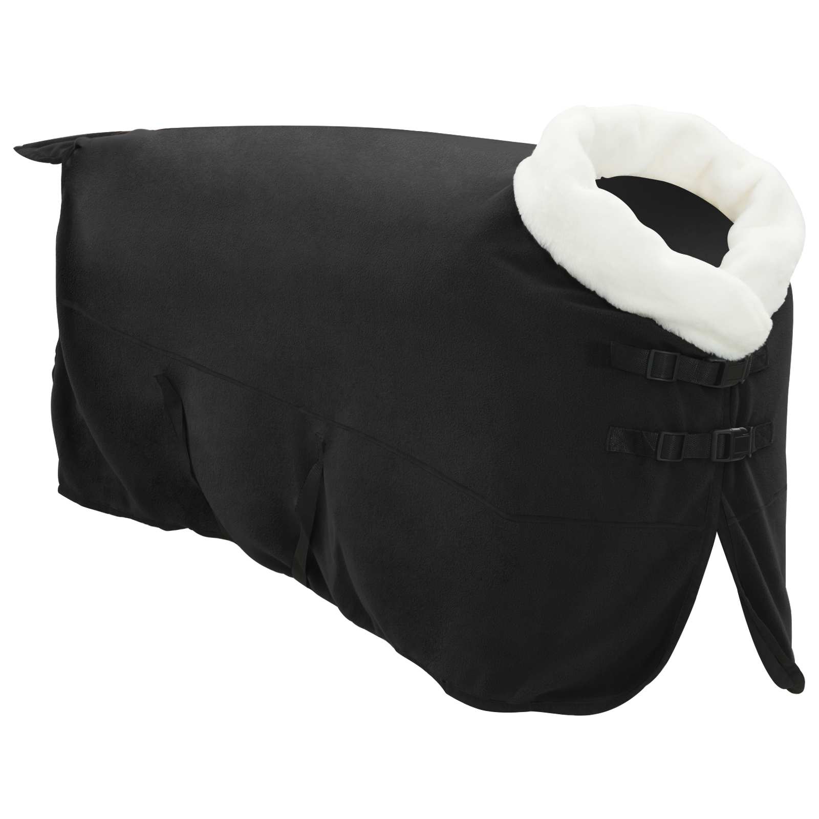 Coperta per Cavalli Nero 125 cm Felpa in pile | homemem39