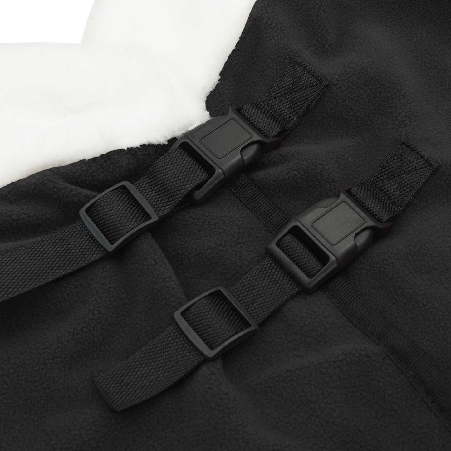 Coperta per Cavalli Nero 135 cm Felpa in pile