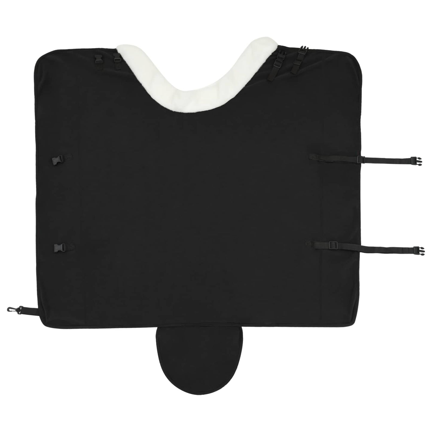 Coperta per Cavalli Nero 135 cm Felpa in pile