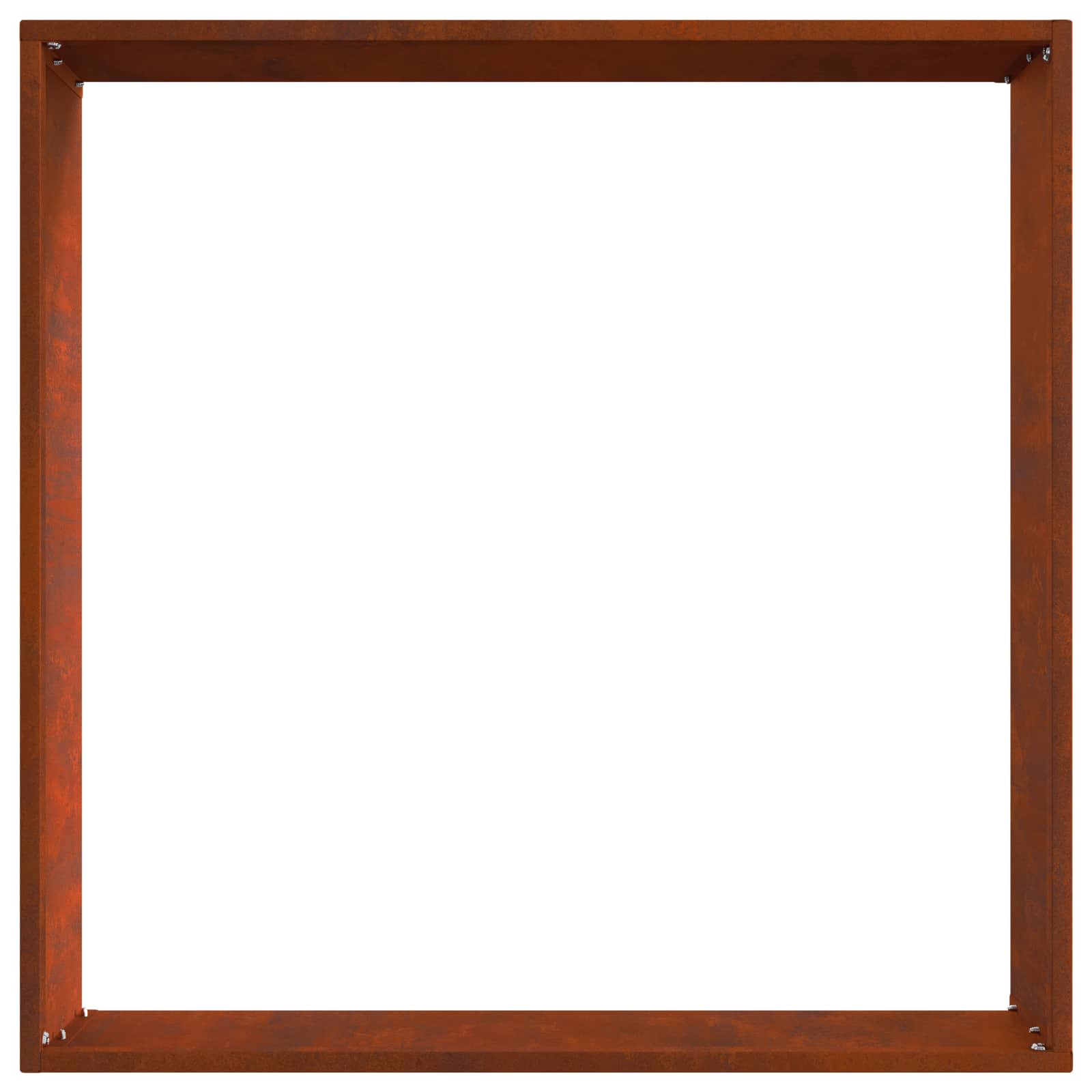 Bordura per Prato 6 pcs Ruggine 50 x 50 x 13 cm | homemem39