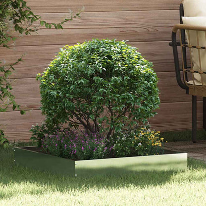 Bordura per Prato 6 pcs Argento 60 x 60 x 13 cm