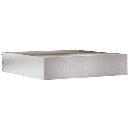 Bordura per Prato 6 pcs Argento 60 x 60 x 13 cm