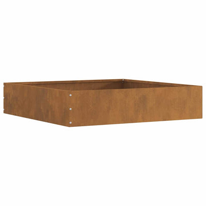 Bordura per Prato 6 pcs Ruggine 60 x 60 x 13 cm